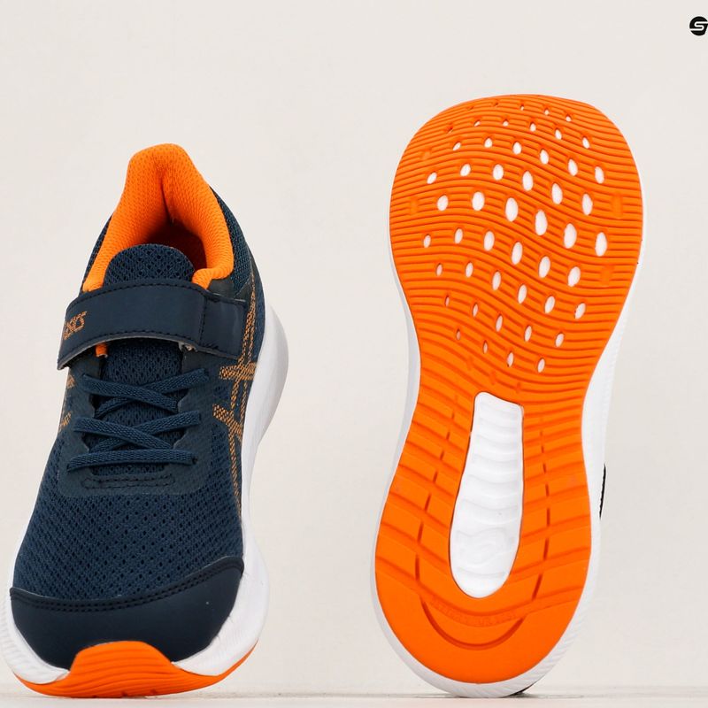 Дитячі кросівки ASICS Patriot 13 PS сині/помаранчеві 12