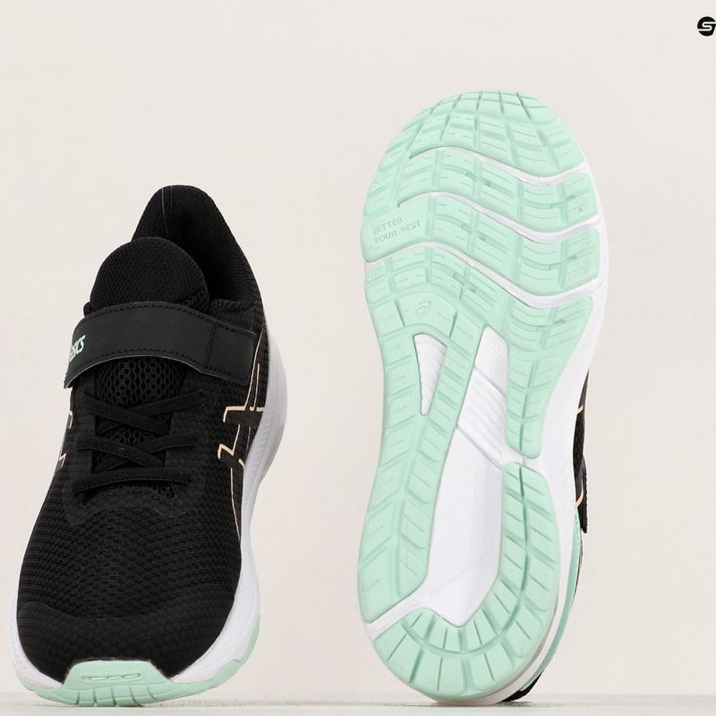 Дитячі кросівки ASICS GT-1000 12 PS чорний/абрикосовий крэш 12