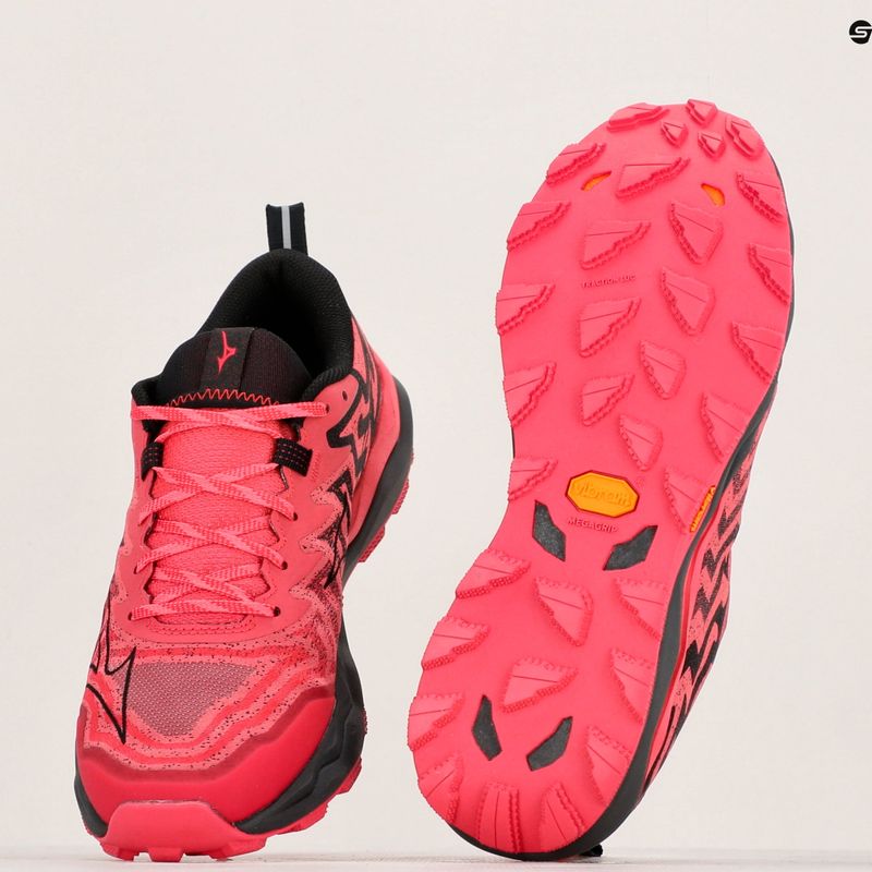 Чоловічі бігові кросівки Mizuno Wave Daichi 8 cayenne/black/high risk red 9