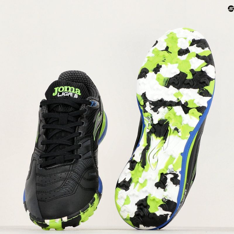 Чоловічі футбольні бутси Joma Liga 5 TF чорні 10