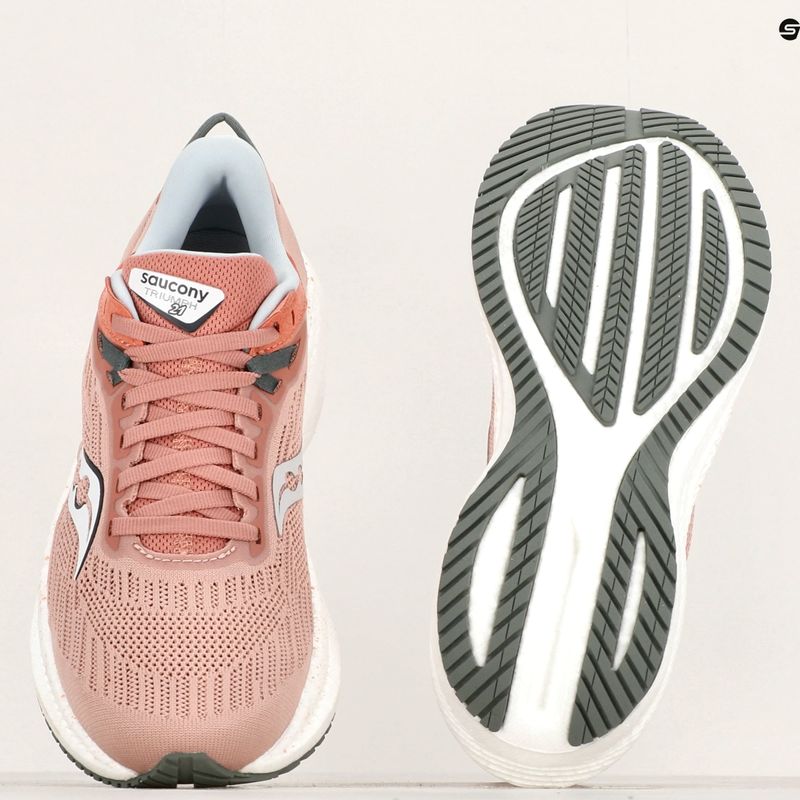 Жіночі бігові кросівки Saucony Triumph 21 lotus/bough 9