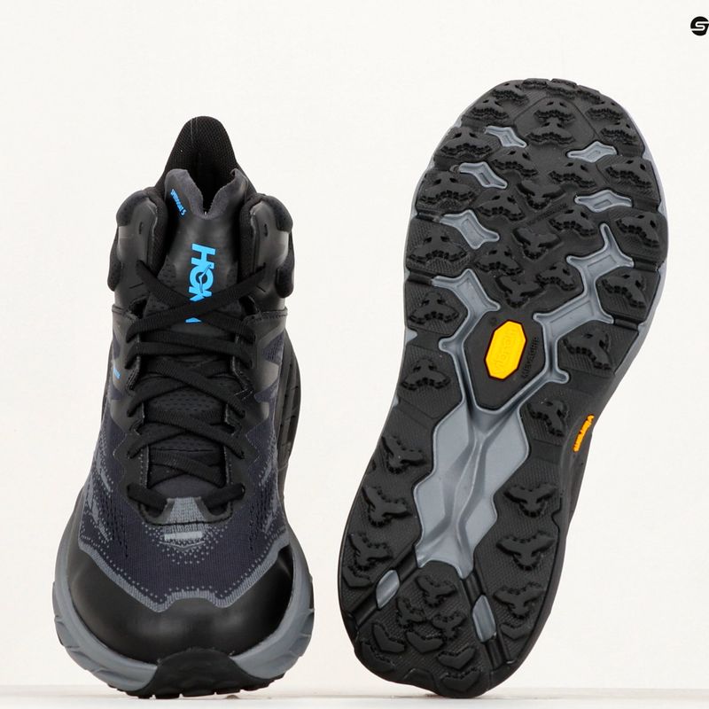 Кросівкі для бігу чоловічі HOKA Speedgoat 5 Mid GTX black/black 9