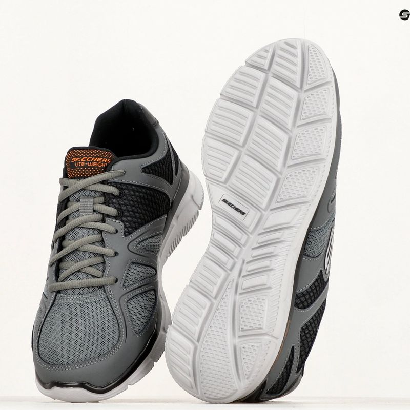 Кросівки чоловічі SKECHERS Verse Flash Point charcoal 9