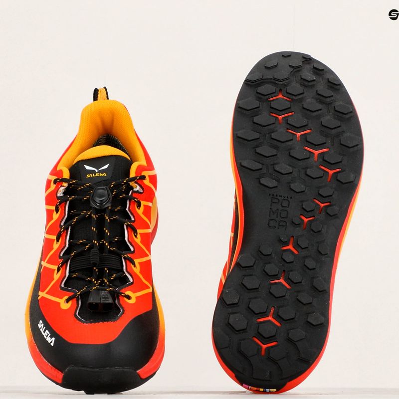 Дитячі трекінгові черевики Salewa Wildfire 2 Ptx red orange/gold 10