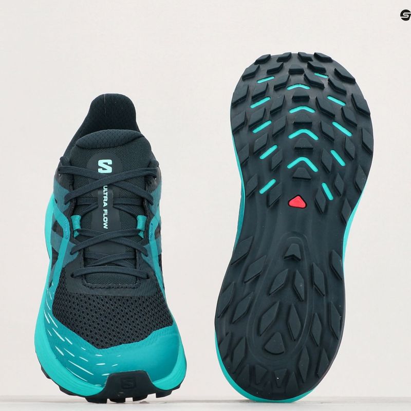Чоловічі кросівки Salomon Ultra Flow карбон/таїтянський прилив/глибоке занурення 9