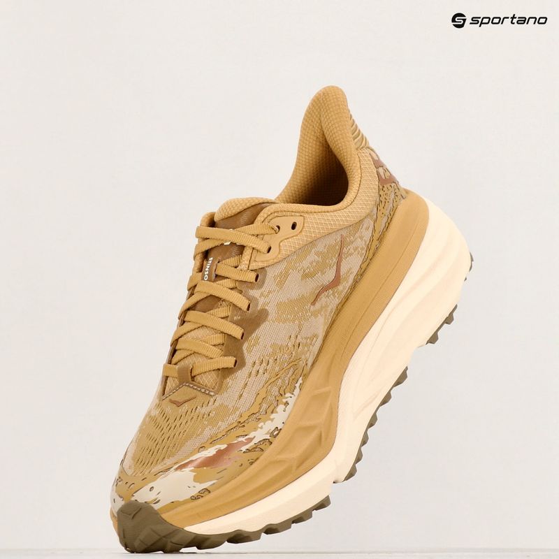 Кросівкі для бігу чоловічі HOKA Stinson 7 wheat/shifting sand 9