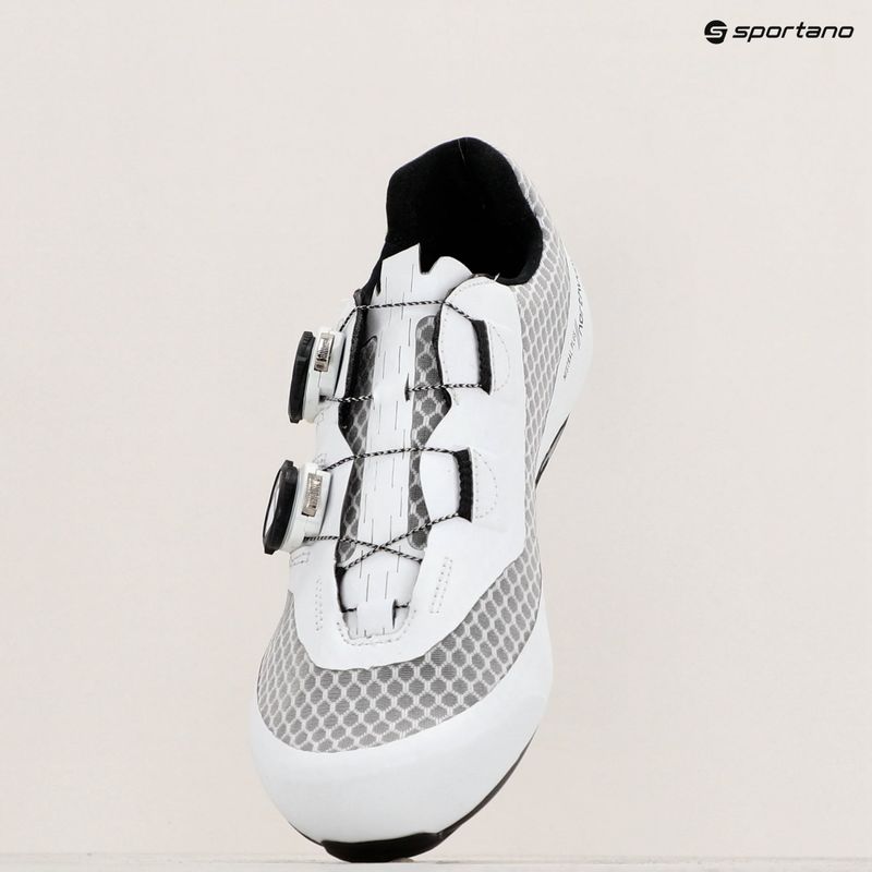 Кросівки велосипедні шосе чоловічі Northwave Mistral Plus white/black 9