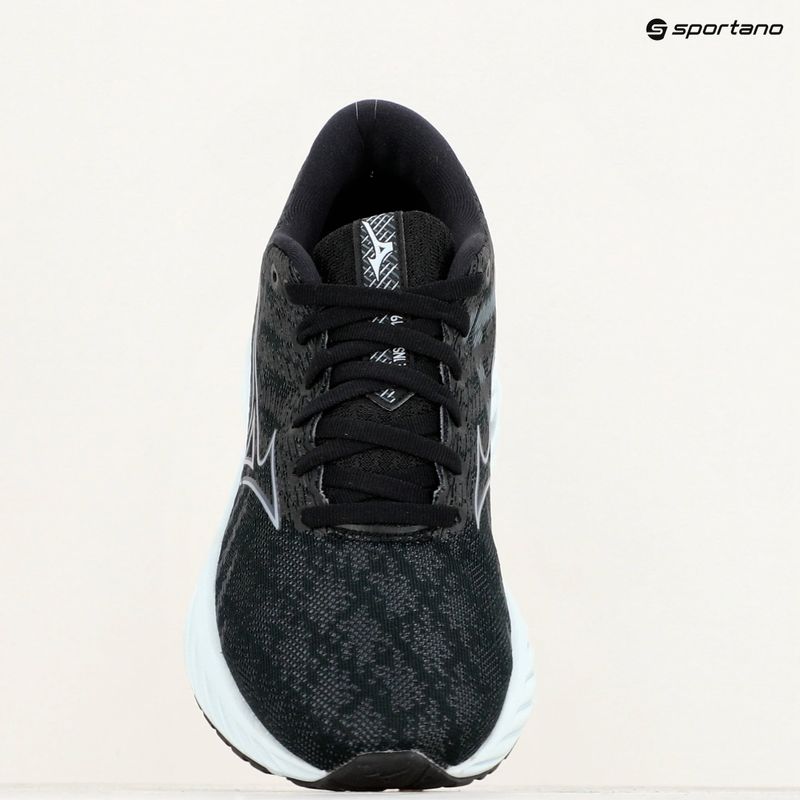 Жіночі бігові кросівки Mizuno Wave Inspire 19 black/silverstar/screst 10