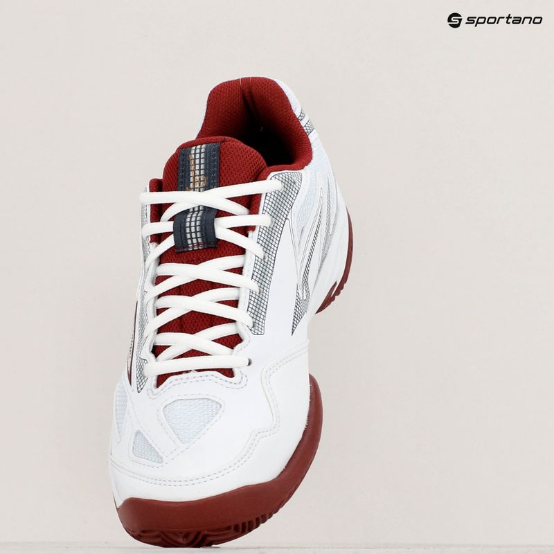 Кросівки тенісні жіночі Mizuno Break Shot 4 CC white/cabernet/papyrus 9