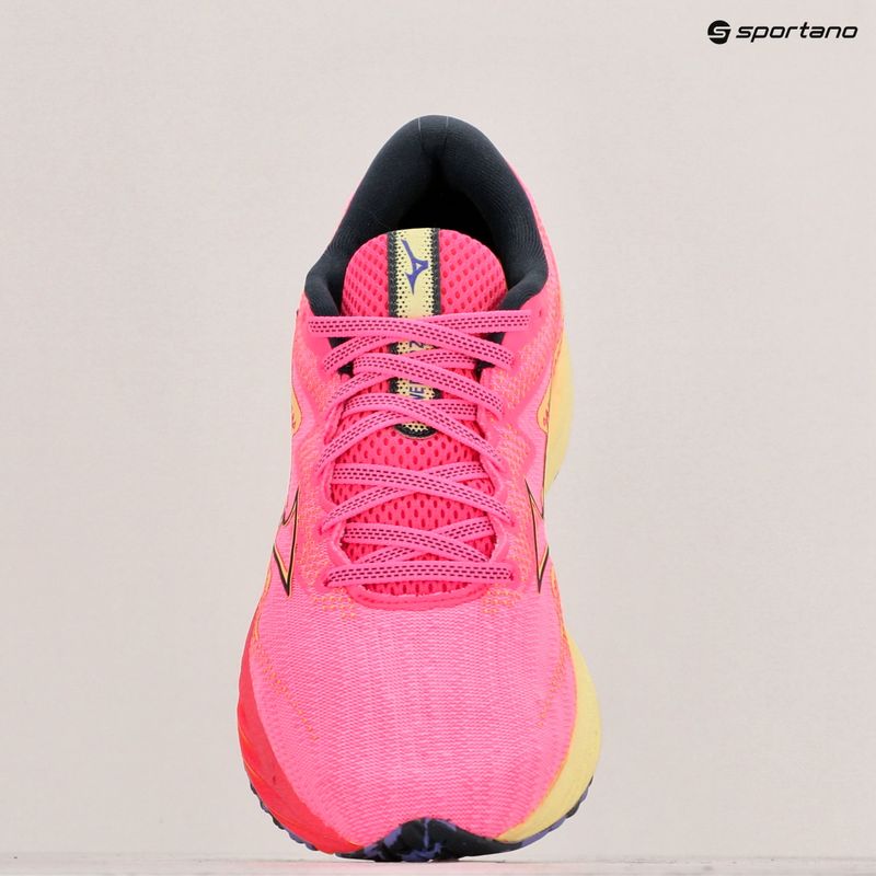 Жіночі бігові кросівки Mizuno Wave Rider 27 h-vpink/blue/luminous 9