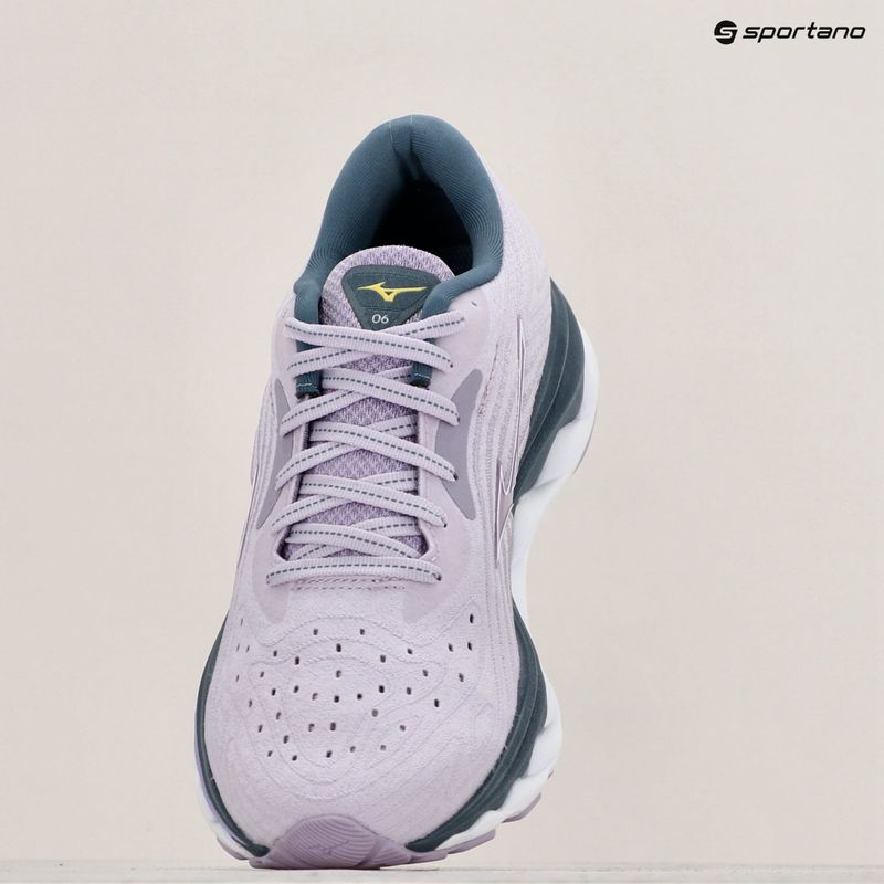 Жіночі бігові кросівки Mizuno Wave Sky 6 пастельно-білий/білий/фарфорово-блакитний 9