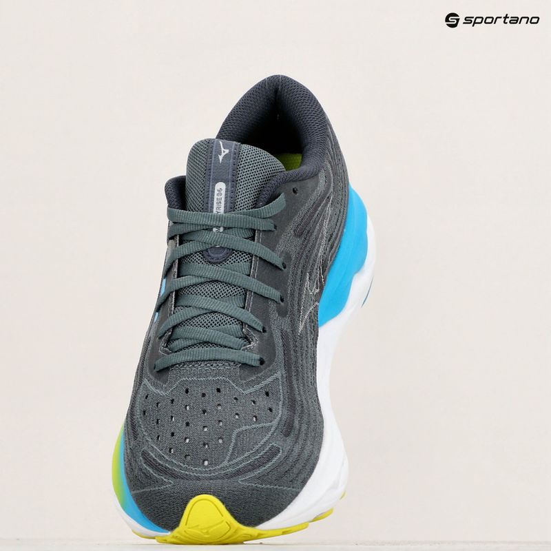 Чоловічі бігові кросівки Mizuno Wave Skyrise 4 sweater/pblue/jet blue 9