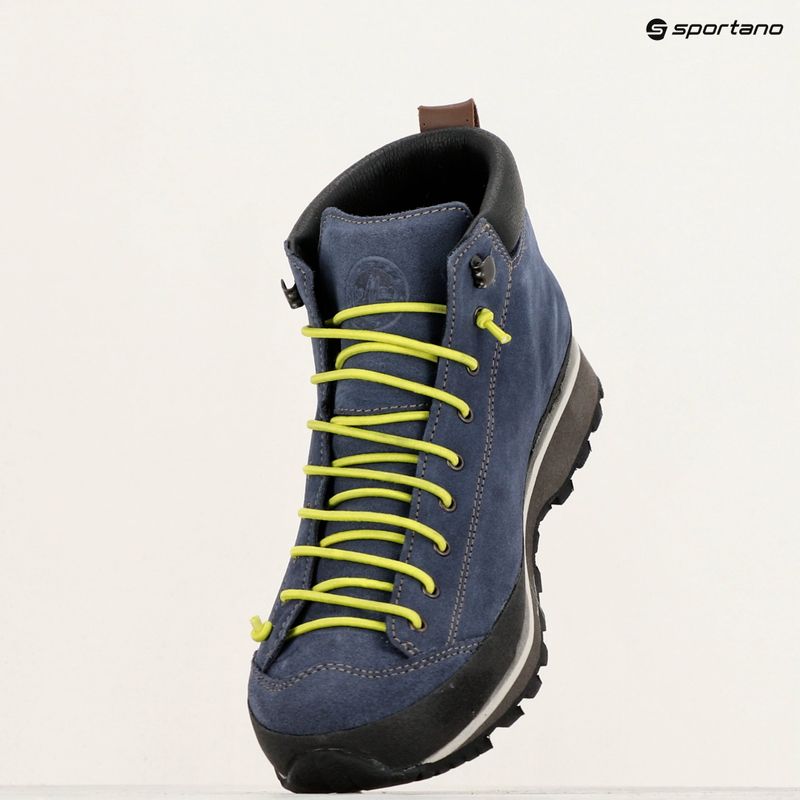 Чоловічі туристичні черевики Lomer Bio Naturale Mid Mtx Suede прапор/лайм 10