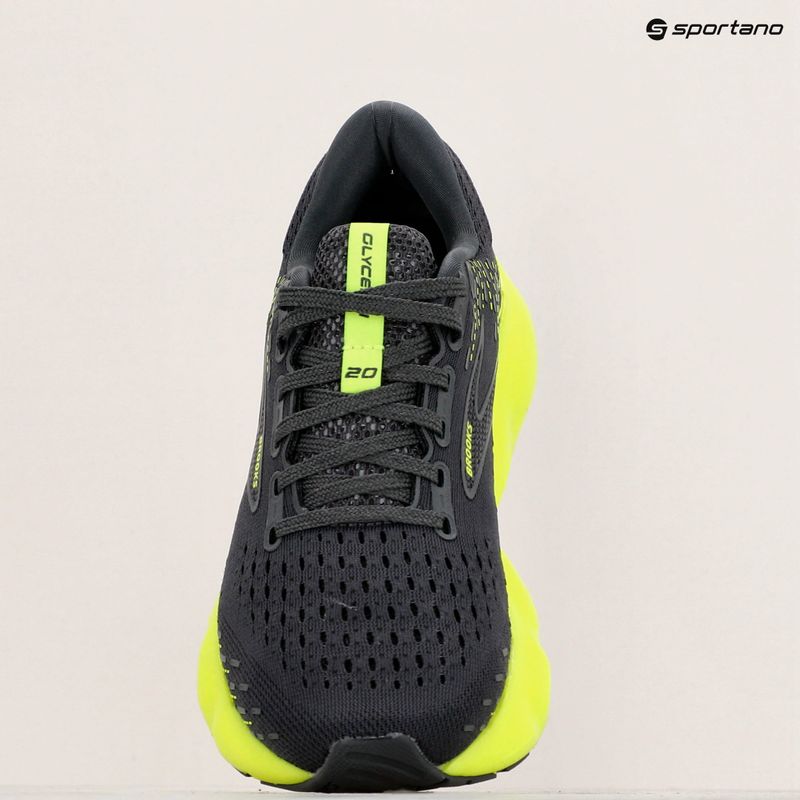 Жіночі кросівки Brooks Glycerin 20 чорні/чорні перламутрові/білі 9