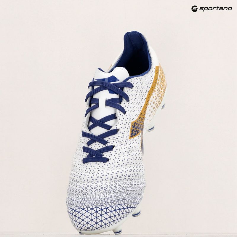 Чоловічі футбольні бутси Diadora Brasil Elite GR LT LP12 білі/сині/золоті 16