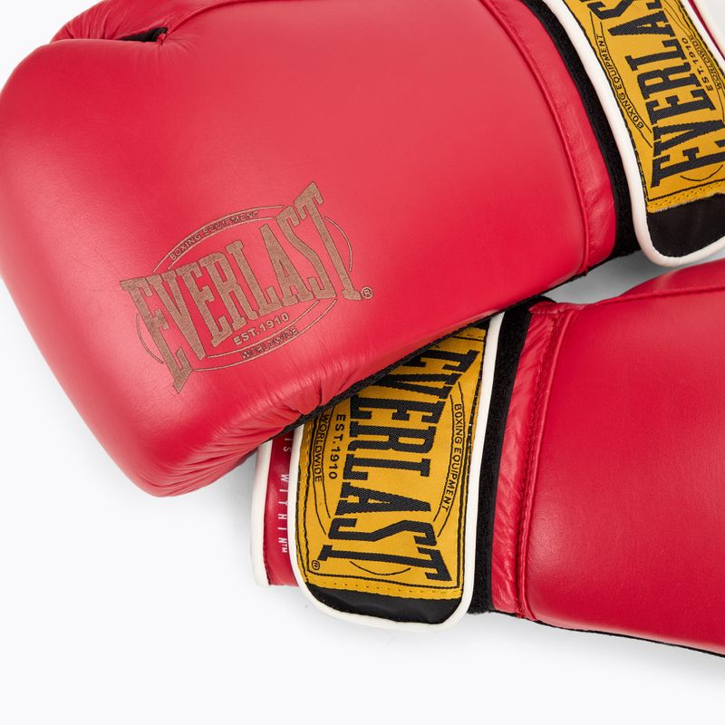 Боксерські рукавички Everlast 1910 Classic red 5