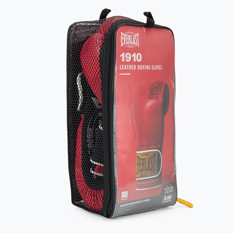 Рукавиці боксерські Everlast 1910 Classic red 7