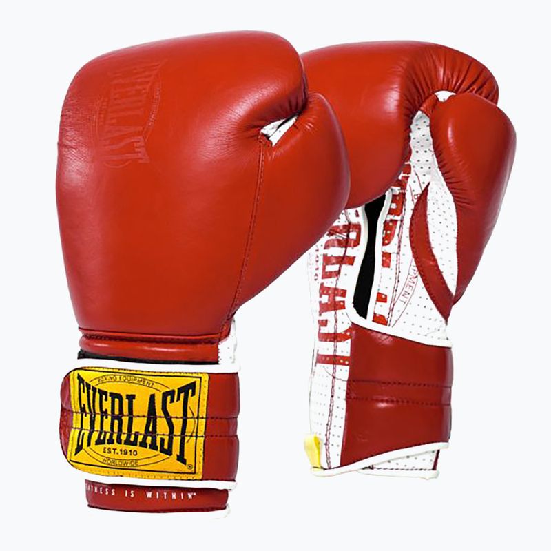 Рукавиці боксерські Everlast боксерські 1910 Classic red