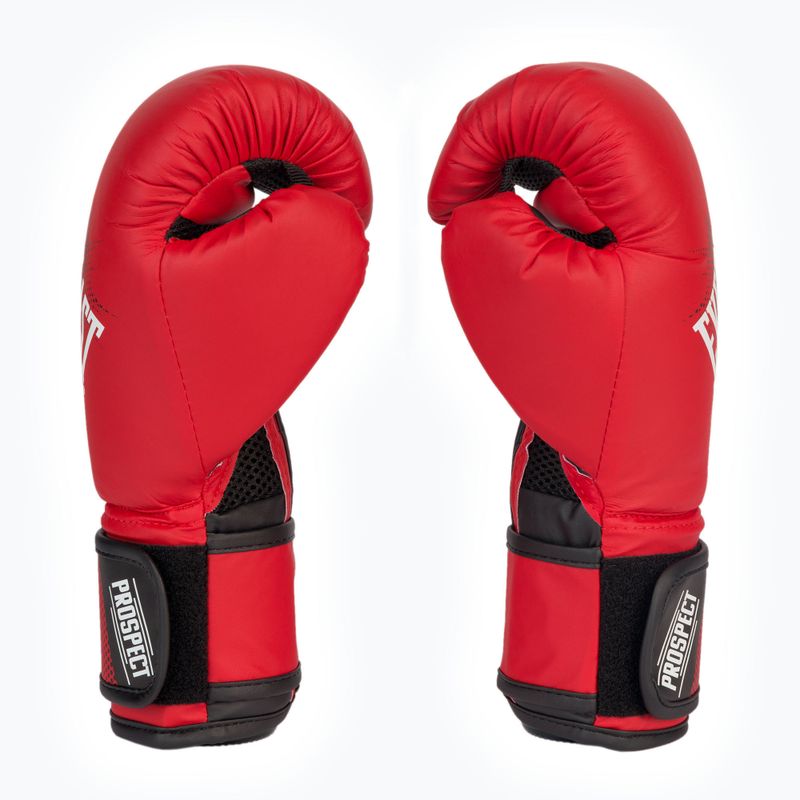 Рукавиці воксерські дитячі EVERLAST junior Pu Prospect Gloves червоні EV4600 4