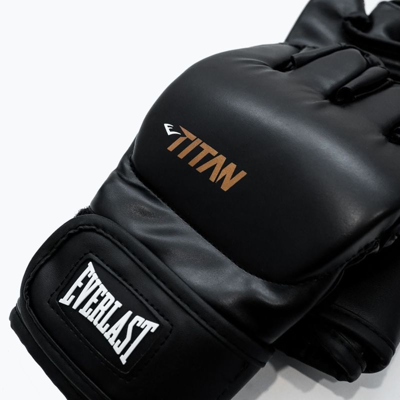 Рукавиці греплінгові Everlast Titan MMA black 6