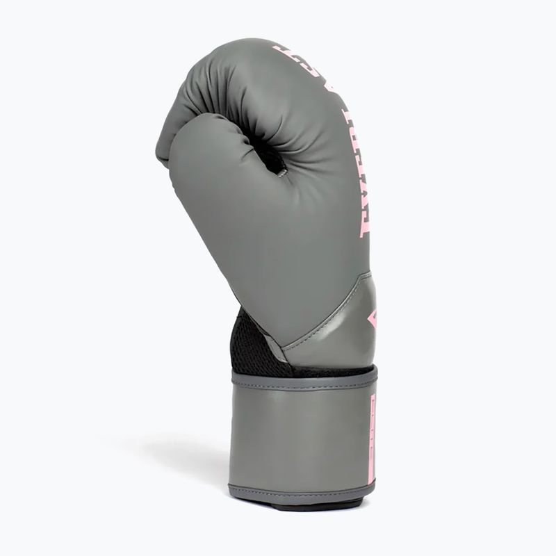 Боксерські рукавички Everlast Pro Style Elite 2 сірі/рожеві 4