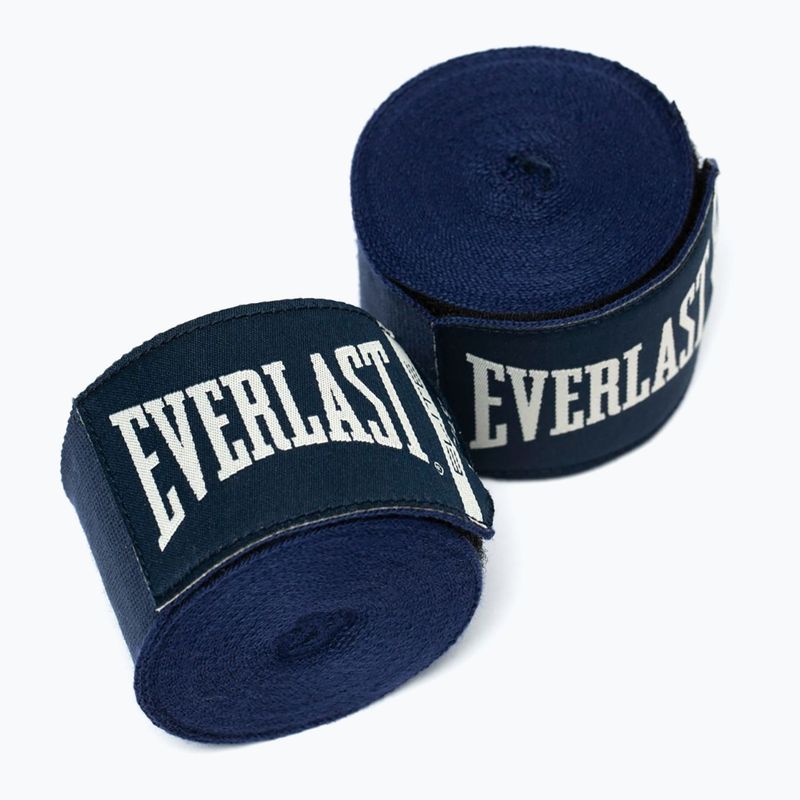 Бинти боксерські Everlast 450 см темно-сині