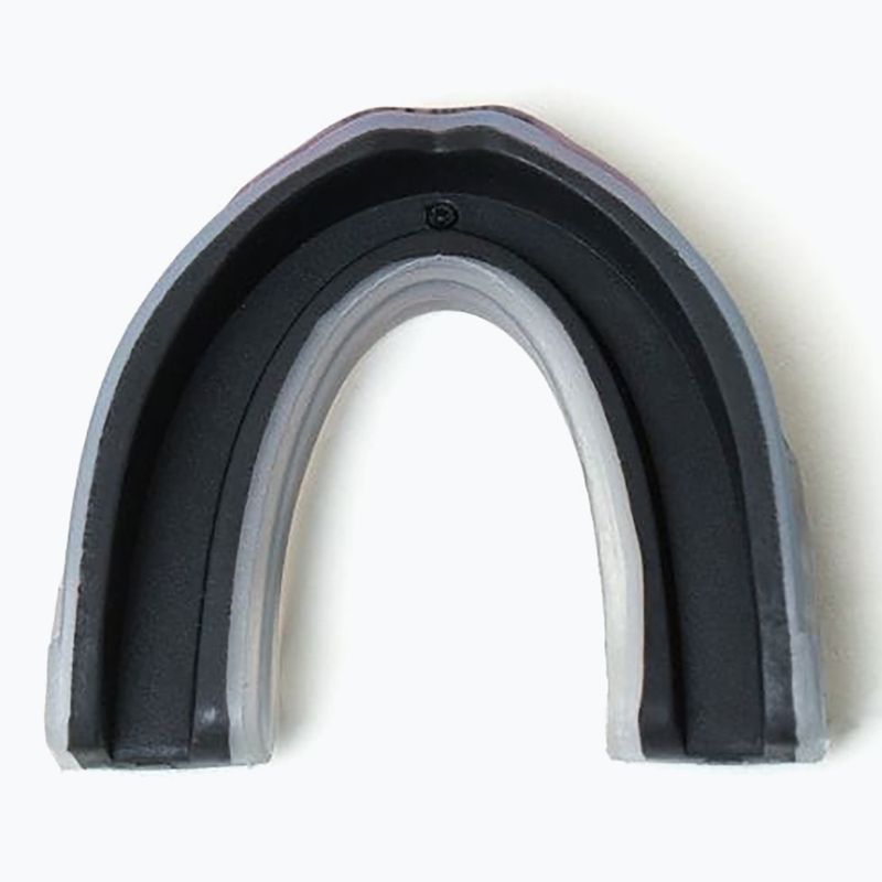 Захист щелепи професійний одинарний Everlast clear/black 3