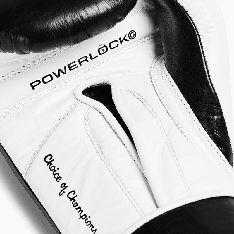 Рукавиці боксерські Everlast Powerlock Pro OG H&L black/white 5