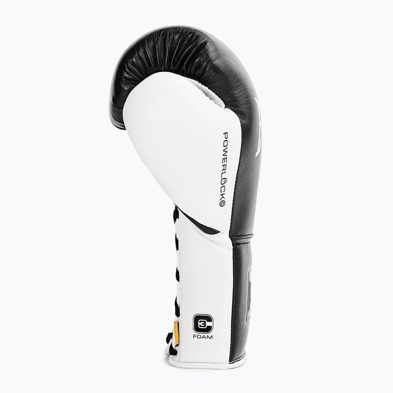 Рукавиці боксерські Everlast Powerlock Pro OG Laced black/white 3