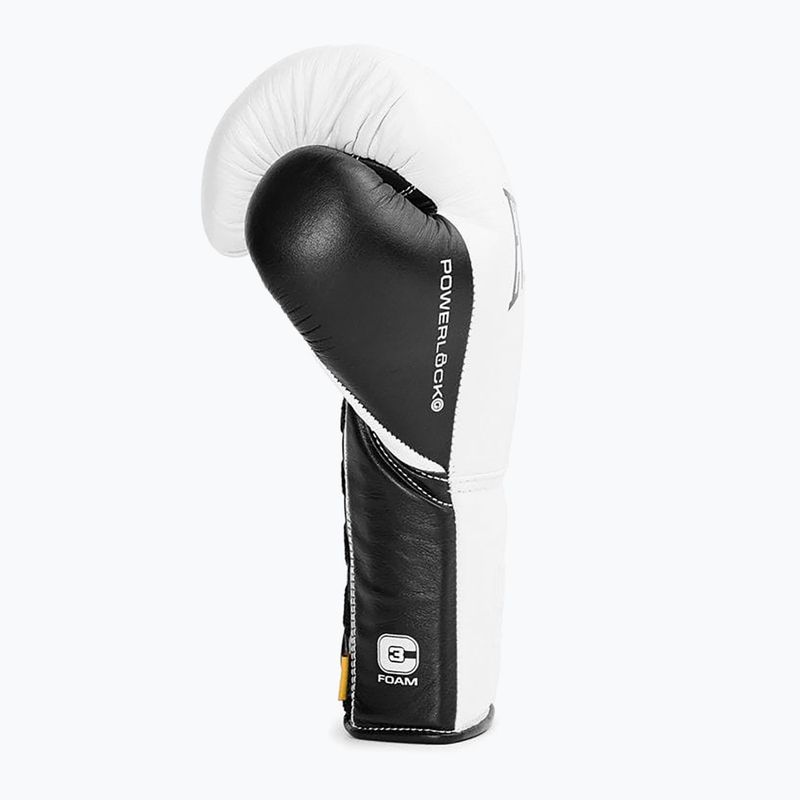 Рукавиці боксерські Everlast Powerlock Pro OG Laced white/black 3
