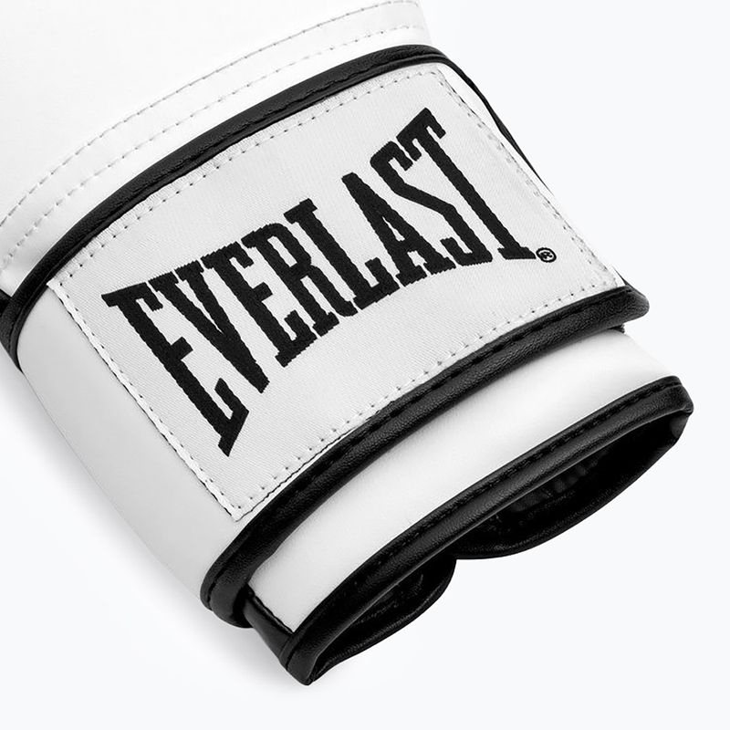 Рукавиці боксерські Everlast Powerlock Pro OG H&L Training Glove black/white 5