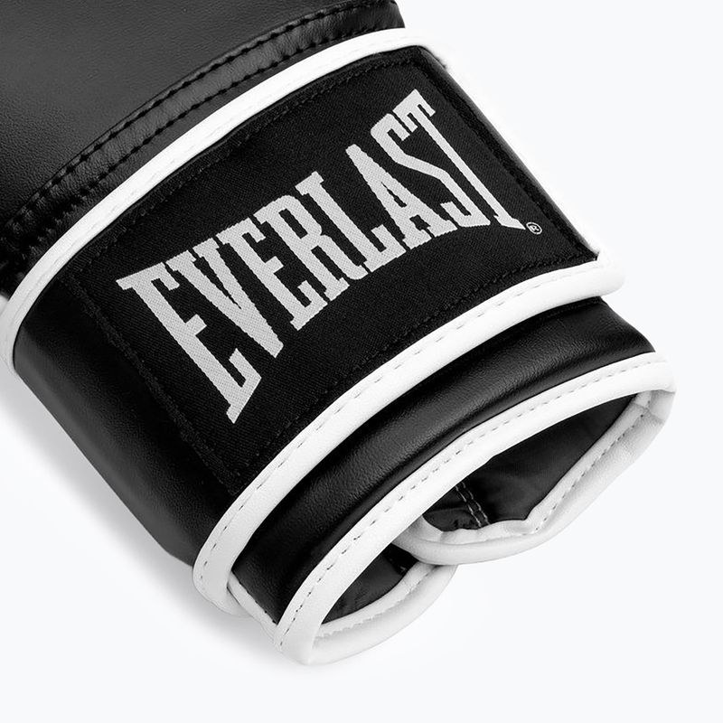 Рукавиці боксерські Everlast Powerlock Pro OG H&L Training Glove white/black 5
