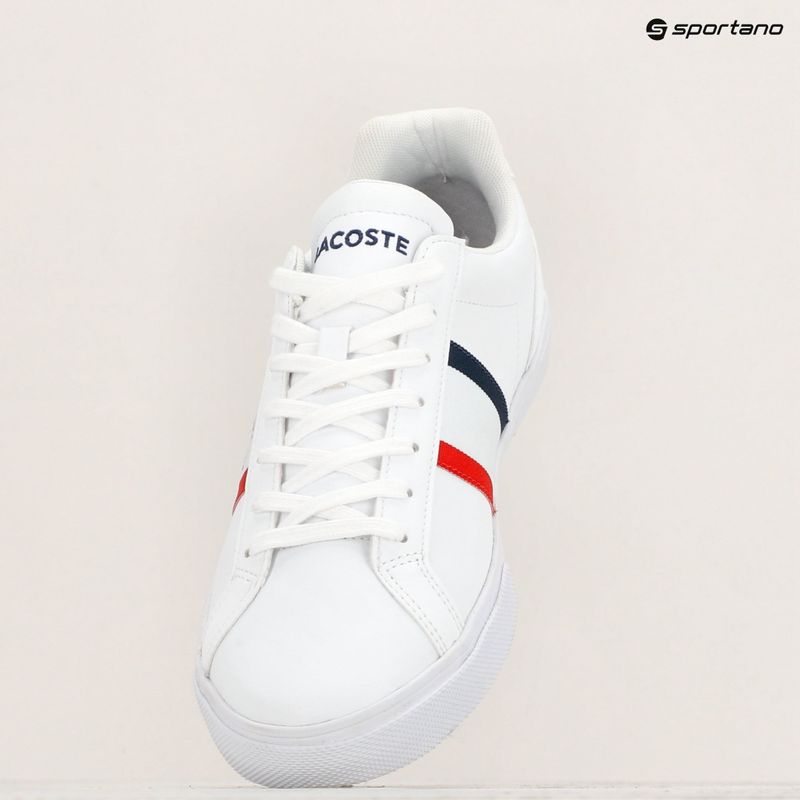 Кросівки чоловічі Lacoste 45CMA0055 white/navy/red 15