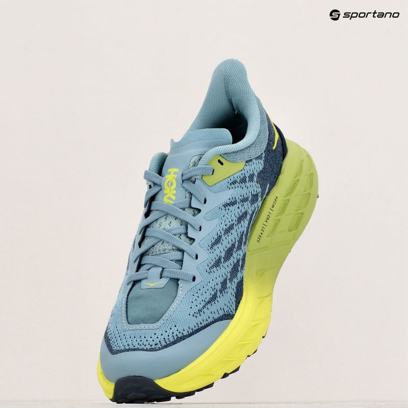 Чоловічі кросівки HOKA Speedgoat 5 stone blue / dark citron 9