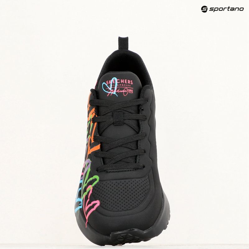 Жіночі кросівки SKECHERS Uno Lite Heart Of Hearts чорні/мульти 9