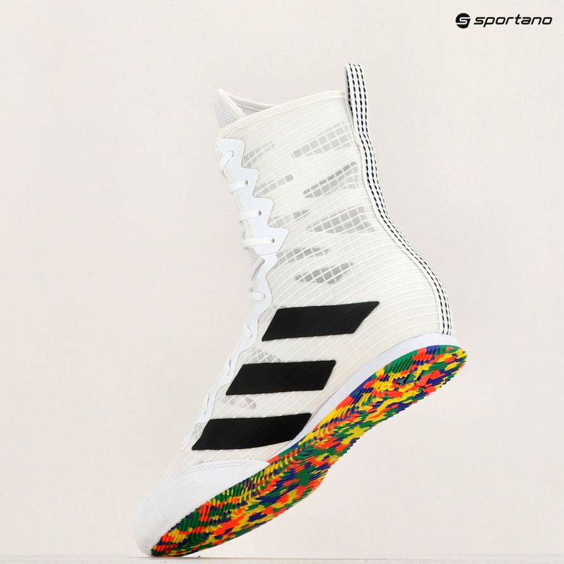 Боксерські черевики adidas Box Hog 4 cloud white/core black/cloud white 10