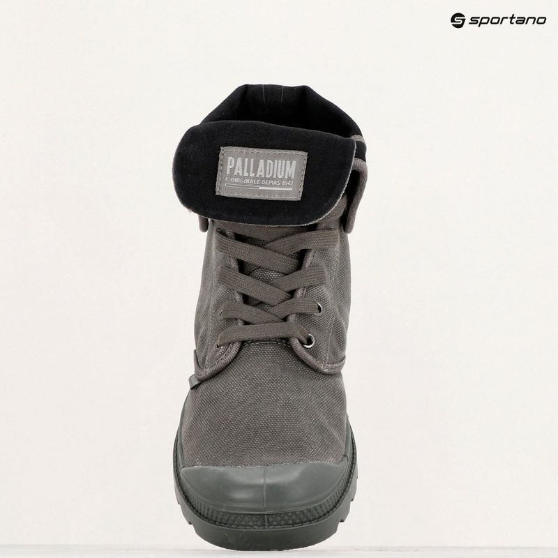 Кросівки чоловічі Palladium Baggy metal/black 10