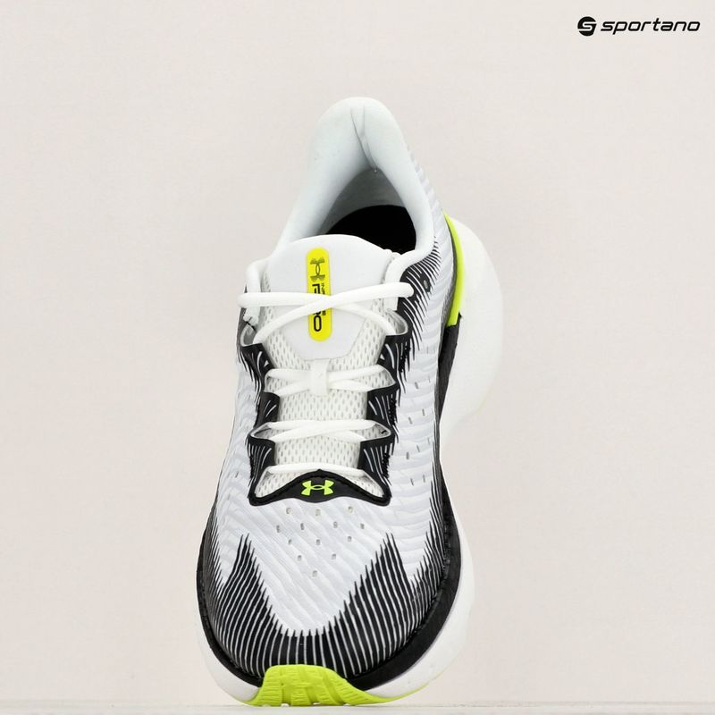 Черевики для бігу чоловічі Under Armour Infinite Pro white/black/high vis yellow 9