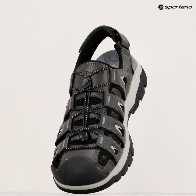 Чоловічі сандалі SKECHERS Tresmen Outsen сірі 15