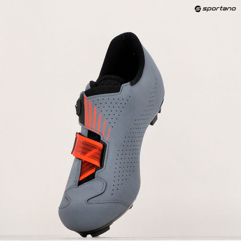 Кросівки велосипедні МТВ чоловічі Sidi MTB Aertis grey/red 11