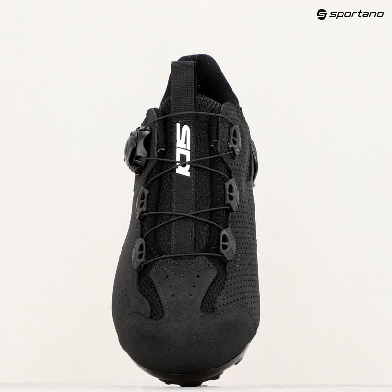 Чоловічі велотуфлі для MTB Sidi MTB Gravel чорний/чорний 12