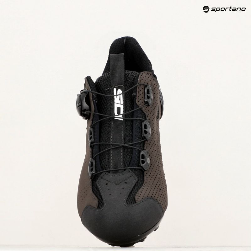 Кросівки велосипедні МТВ чоловічі Sidi MTB Gravel black/brown 11