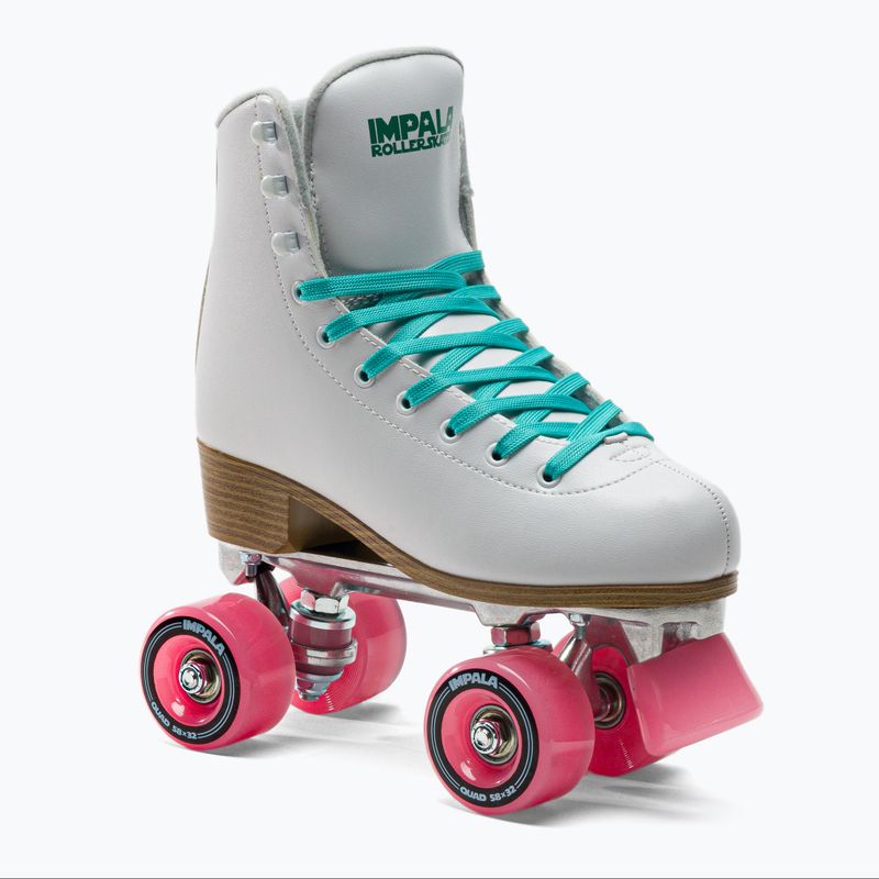 Ковзани роликові IMPALA Quad Skate біле IMPROLLER1