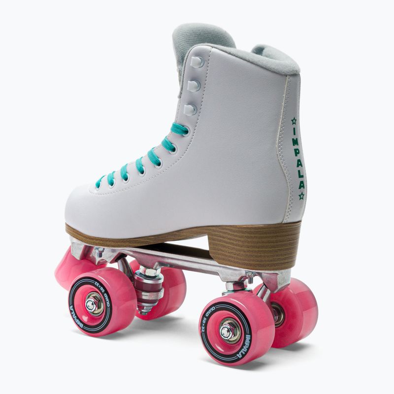 Ковзани роликові IMPALA Quad Skate біле IMPROLLER1 2