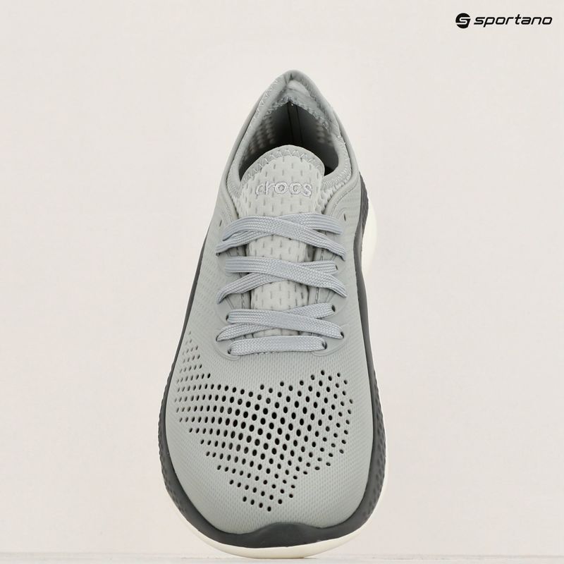 Кросівки чоловічі Crocs LiteRide 360 Pacer light grey/slate grey 9