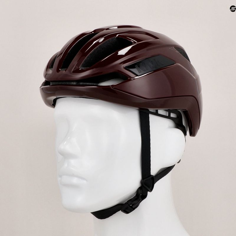 Велосипедний шолом KASK Sintesi wine red 11