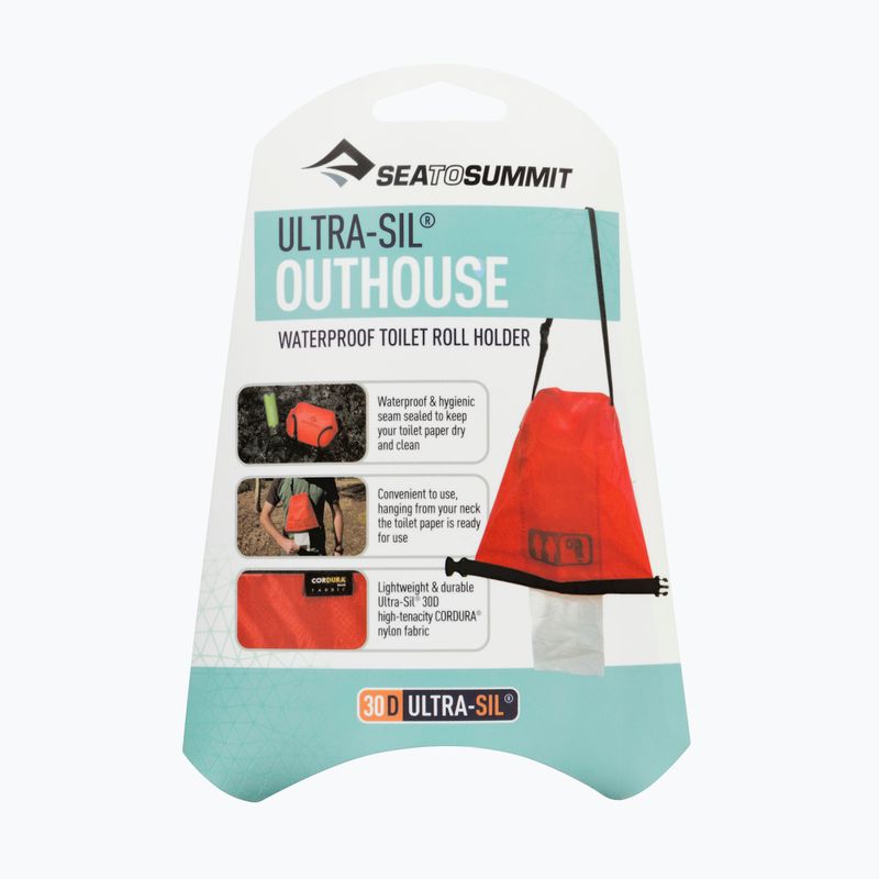 Сумка для туалетного паперу Sea To Summit Ultra-Sil Outhouse orange 6