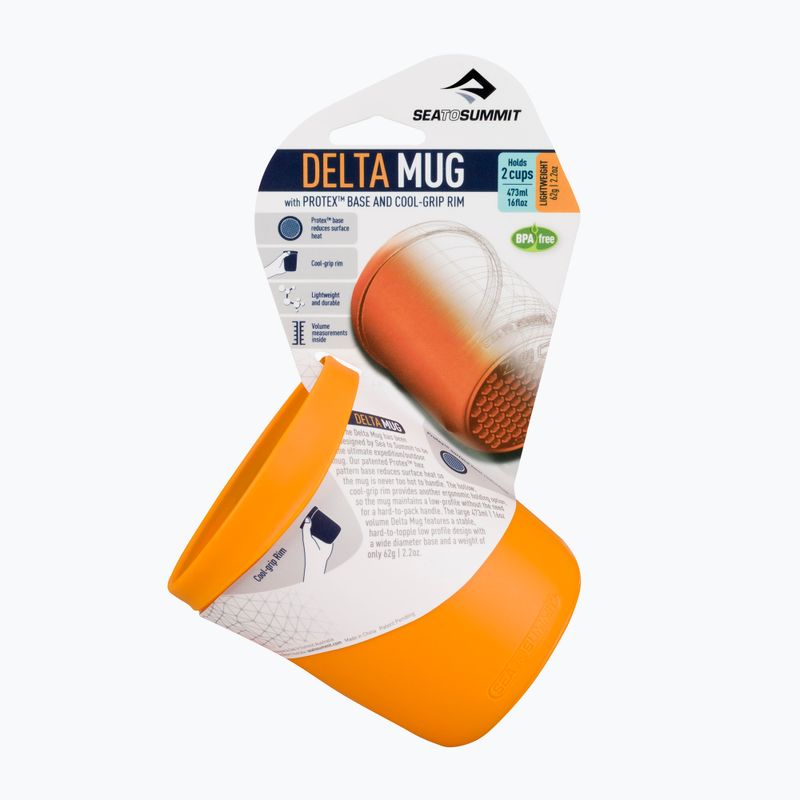 Чашка туристична Sea to Summit Delta Mug помаранчева ADMUGOR 4