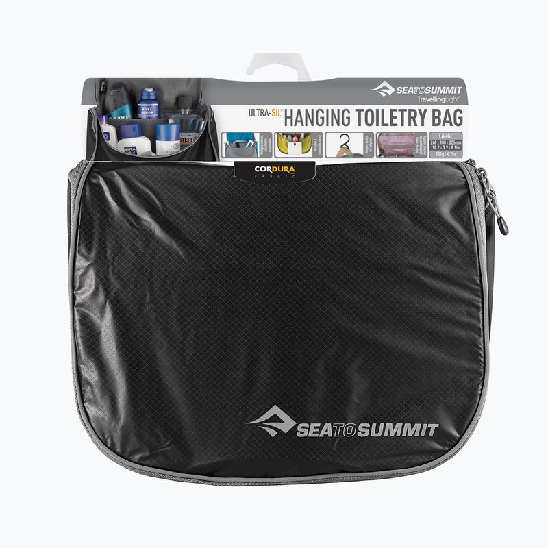 Косметичка туристична Sea to Summit Hanging Toiletry чорна ATLHTBSBK 4