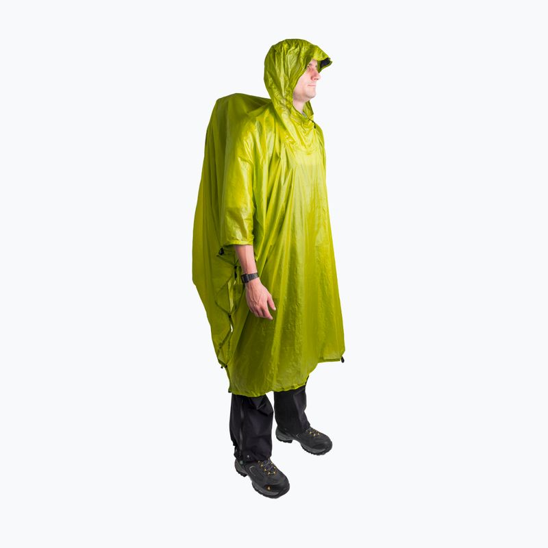 Пончо-дощовик Sea to Summit Ultra-Sil Nano Tarp зелене APONCHO15DLI 6
